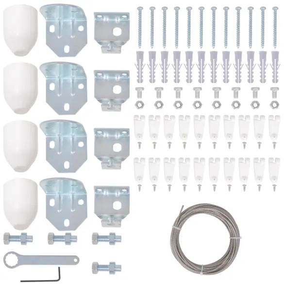 Copertină Terasă Oxford Gri 140x270 cm | Protecție UV