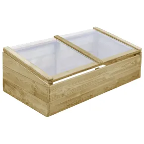 Seră Lemn Pin - Cultivă Plante în Exterior