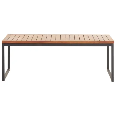 Masă Cafea Exterior 100x60cm - Lemn Acacia | Livrare Gratuită