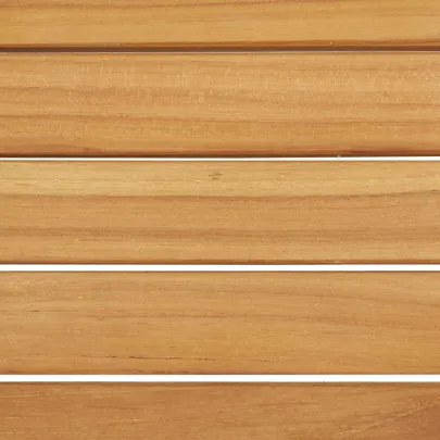 Șezlong Lemn de Tec - Oțel Inoxidabil | Livrare Gratuită