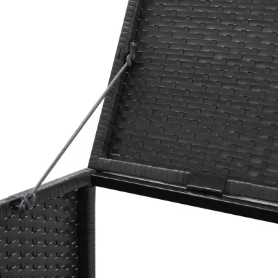 Magazie Pubele Triplă - Negru - Rezistentă la Intemperii