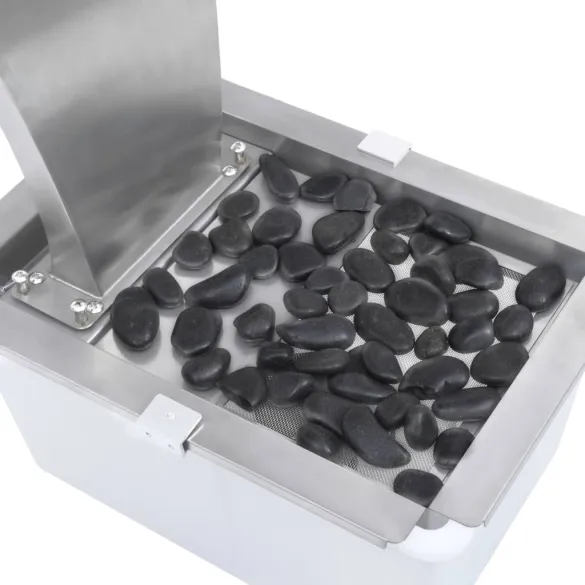 Fântână de Grădină cu LED - Oțel Inoxidabil | Livrare Gratuită