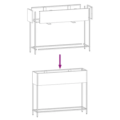 Ghiveci Ridicat Metal Grădină - Livrare Gratuită