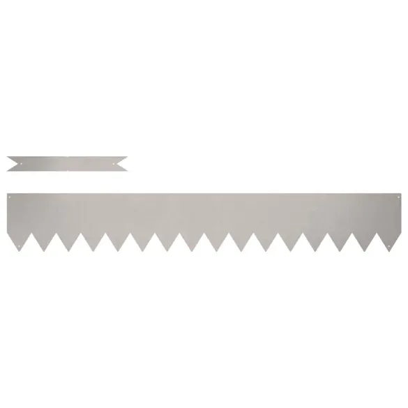 Borduri Gazon Oțel 20 buc | Livrare Gratuită