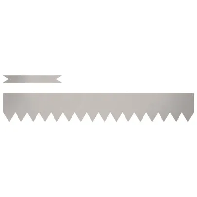 Borduri Gazon Oțel 20 buc | Livrare Gratuită