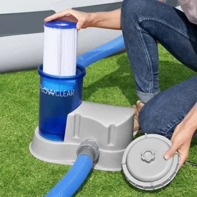 Pompă Filtru Piscină Bestway Flowclear 5678 L/h Transparentă