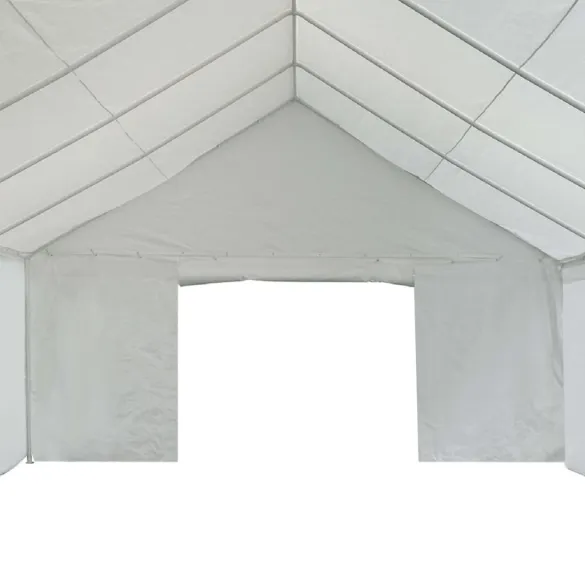 Cort Depozitare 4x8m Alb - Livrare Gratuită