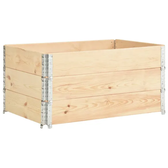 Straturi Inaltate Gradina - 3 Bucati - Lemn de Pin