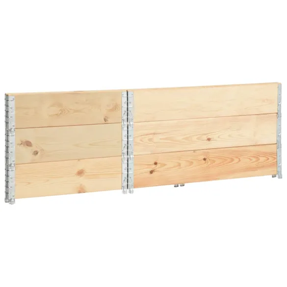 Straturi Inaltate Gradina - 3 Bucati - Lemn de Pin