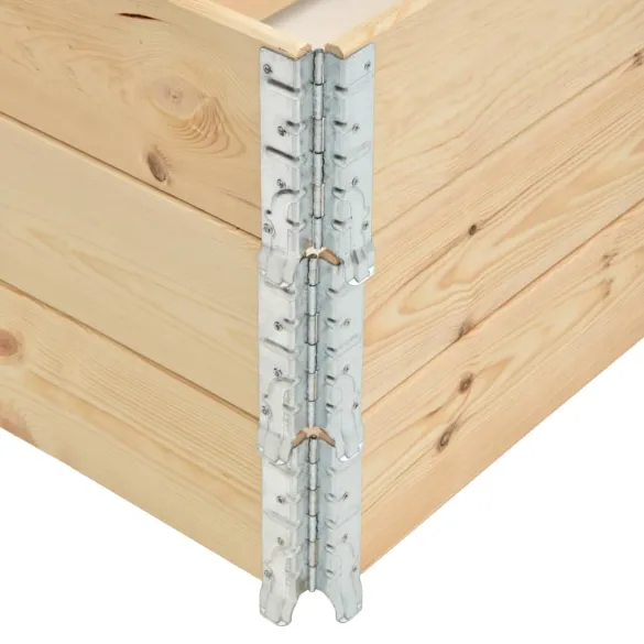 Straturi Inaltate Gradina - 3 Bucati - Lemn de Pin