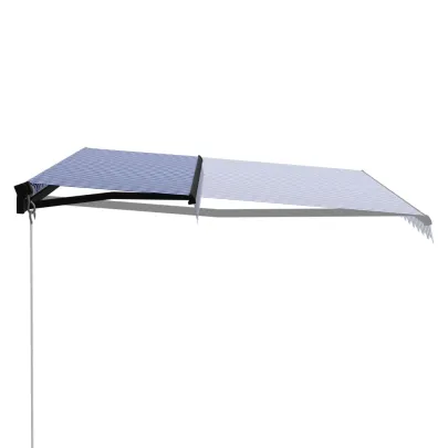 Copertină Retractabilă Manuală cu LED | 400x300 cm
