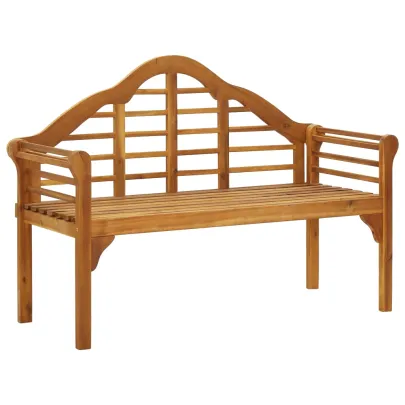 Banchetă Grădină cu Pernă - Lemn Acacia Masiv 135cm