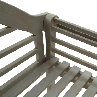 Banchetă Grădină cu Pernă - Lemn Acacia Natural | Livrare Gratuită