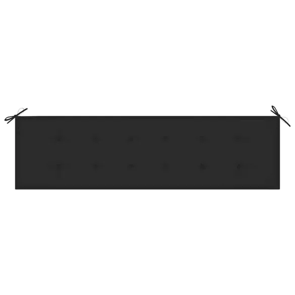 Bancă Grădină Lemn Tec cu Pernă - 175 cm - Livrare Gratuită