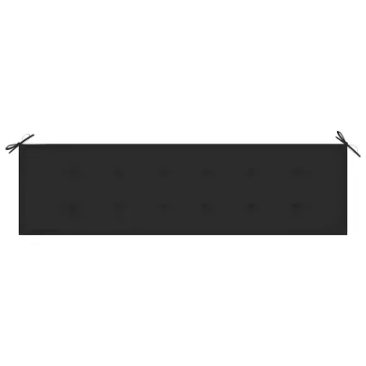 Bancă Grădină Lemn Tec cu Pernă - 175 cm - Livrare Gratuită