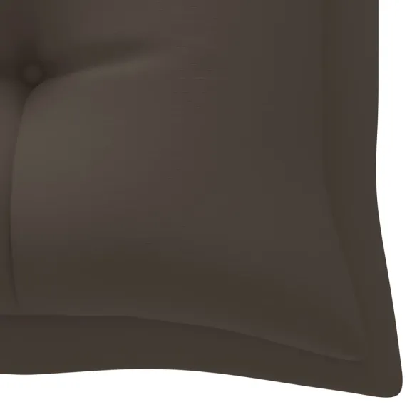 Bancă Grădină Lemn Tec cu Pernă - 175 cm | Livrare Gratuită