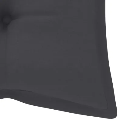Bancă grădină lemn tec cu pernă - 240 cm - Livrare gratuită