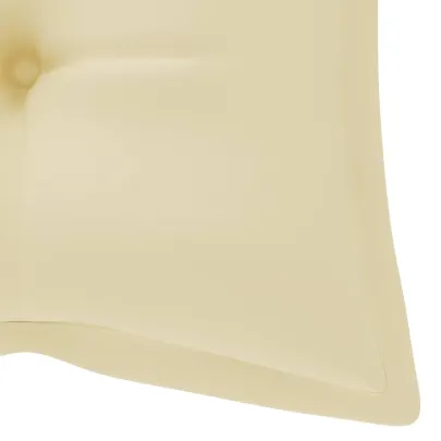 Bancă grădină lemn tec cu pernă - 240 cm - Livrare gratuită