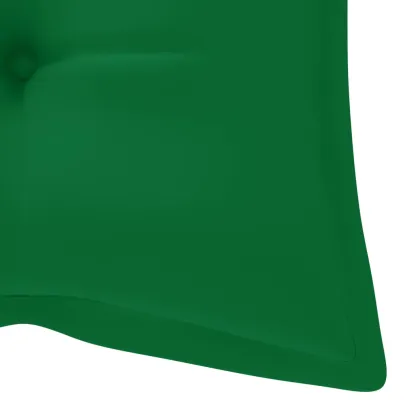 Bancă Grădină Lemn Tec cu Pernă - 240 cm - Livrare Gratuită