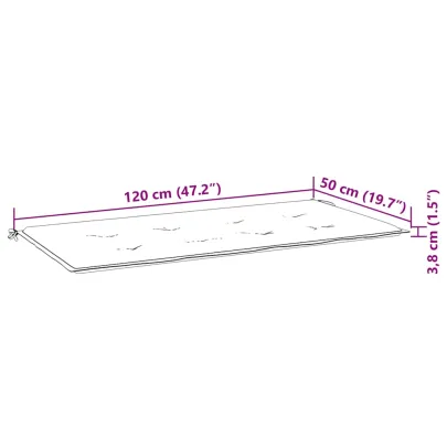 Bancă Grădină Lemn Acacia cu Perne - 240 cm - Livrare Gratuită