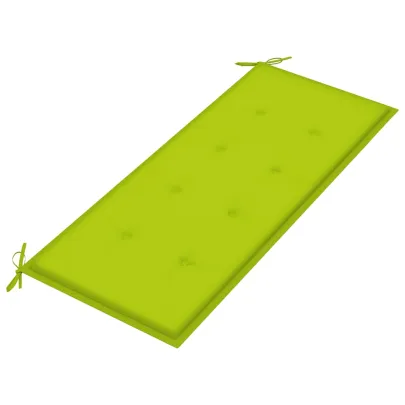 Bancă Grădină cu Pernă - Lemn Acacia 120 cm - Livrare Gratuită