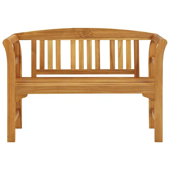 Bancă Grădină cu Pernă - Lemn Acacia - Livrare Gratuită
