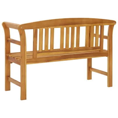 Bancă Grădină cu Pernă - Lemn Acacia - Livrare Gratuită