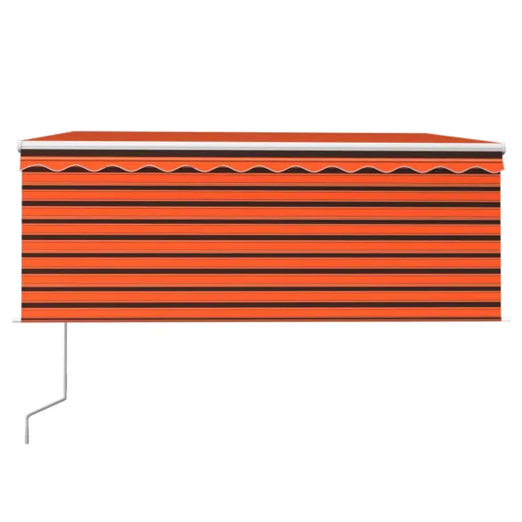 Copertină Automată Stor cu LED și Senzor Vânt 3,5x2,5m