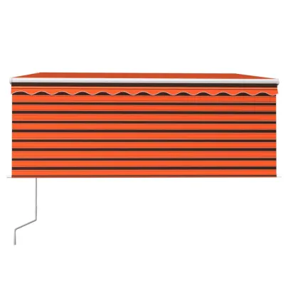 Copertină Automată Stor cu LED și Senzor Vânt 3,5x2,5m