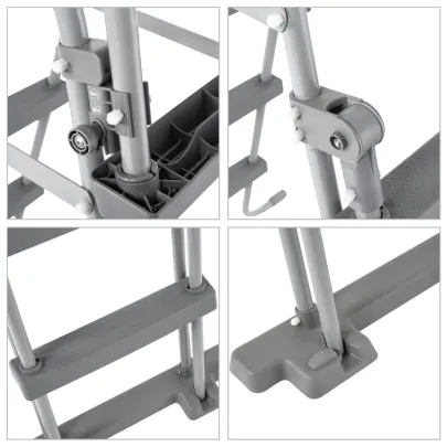 Piscină cu Valuri 350x90 cm - Scară și Pompă | Livrare Gratuită