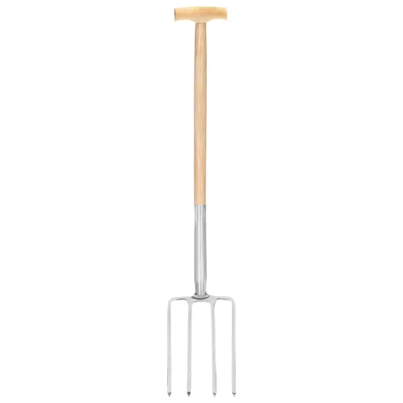 Set Unelte Grădină Mâner T - 4 Piese Oțel Inox