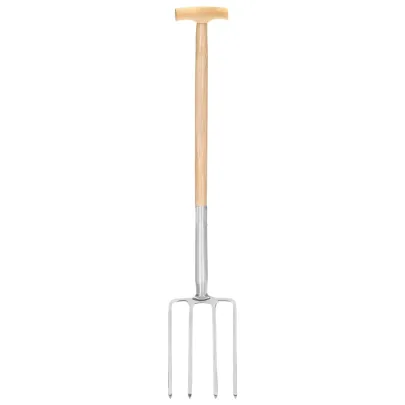Set Unelte Grădină Mâner T - 4 Piese Oțel Inox