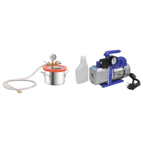 Cameră de Vid cu Pompă 3,7L | Degazare și Ambalare