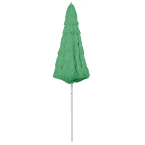 Umbrelă Plajă Hawaii Verde 300 cm | Protecție UV | Livrare Gratuită 2