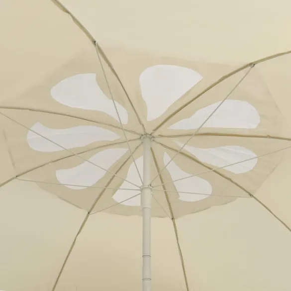 Umbrelă de Plajă 300 cm Galbenă - Livrare Gratuită