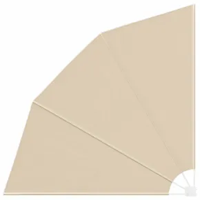 Ecran de intimitate balcon 210x210 cm Bej | Livrare Gratuită 2