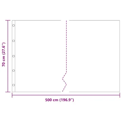 Barieră Rădăcini HDPE Negru 0.7x5m | Livrare Gratuită