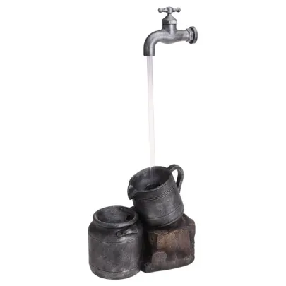 Fântână Grădină cu LED și Stropitoare - ProGarden