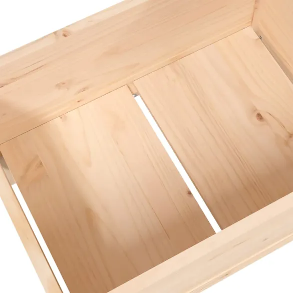 Jardinieră Lemn Masiv de Pin - 178x44x75 cm | Livrare Gratuită