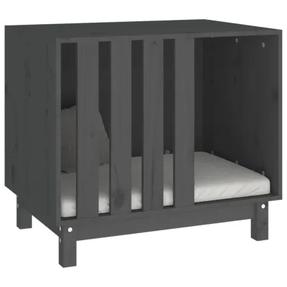 Casă Câini Lemn Masiv Pin - 70x50x62 cm - Livrare Gratuită