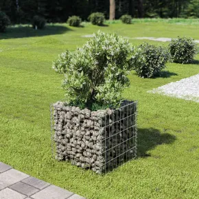 Strat Înălțat Gabion 50x50x50 cm - Oțel Galvanizat | Livrare Gratuită 2
