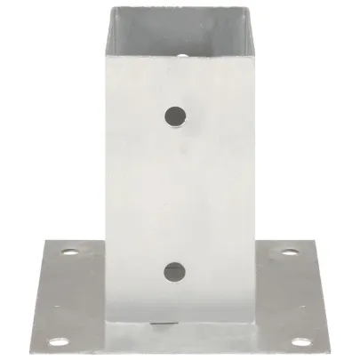 Suporturi Stâlpi Metal Galvanizat 71mm - 4 bucăți