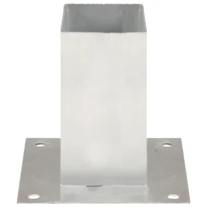 Suporturi Stâlpi Metal Galvanizat 71mm - 4 bucăți