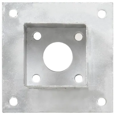 Suporturi Stâlpi Metal Galvanizat 71mm - 4 bucăți