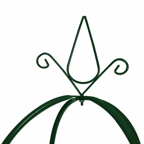 Arcadă Grădină Metalică Verde - Set de 2 Bucăți