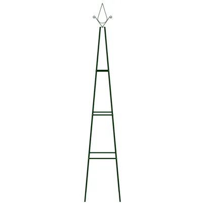 Suporturi Plante Grădină 2 buc - Verde Închis 195 cm