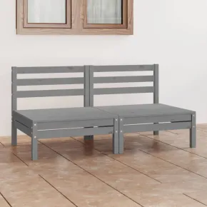 Canapea Garden 2 Locuri - Lemn Masiv de Pin | Livrare Gratuita 2