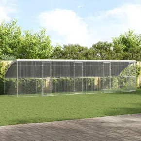 Cușcă Pui Oțel Galvanizat 800x200x198.5cm | Livrare Gratuită