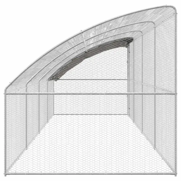 Cușcă Pui Oțel Galvanizat 800x200x198.5 cm | Livrare Gratuită