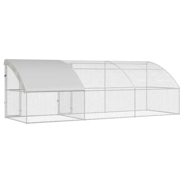 Cușcă Pui Oțel Galvanizat 6x2m | Livrare Gratuită Cușcă Pui Oțel Galvanizat 6x2m | Livrare Gratuită